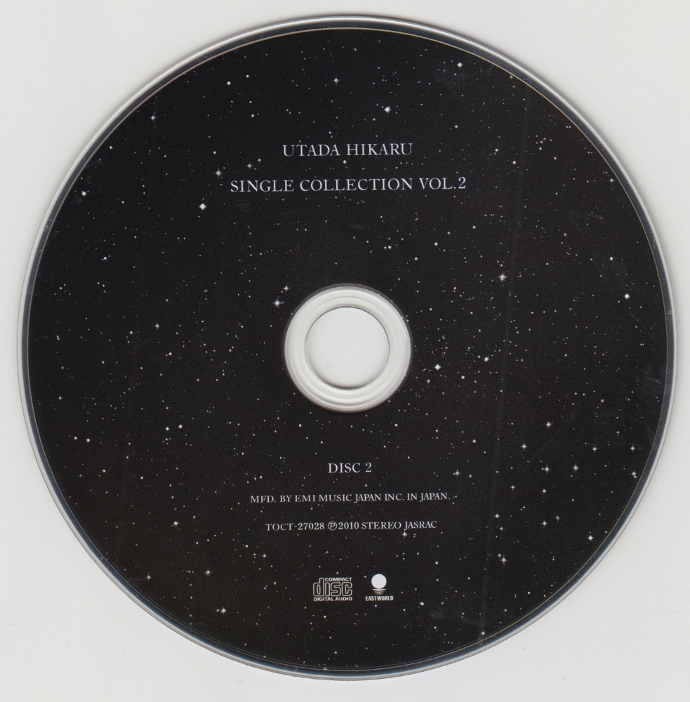 HIKARU UTADA “SINGLE COLLECTION VOL.2” (CD,JAPAN,2010)_PHIL X