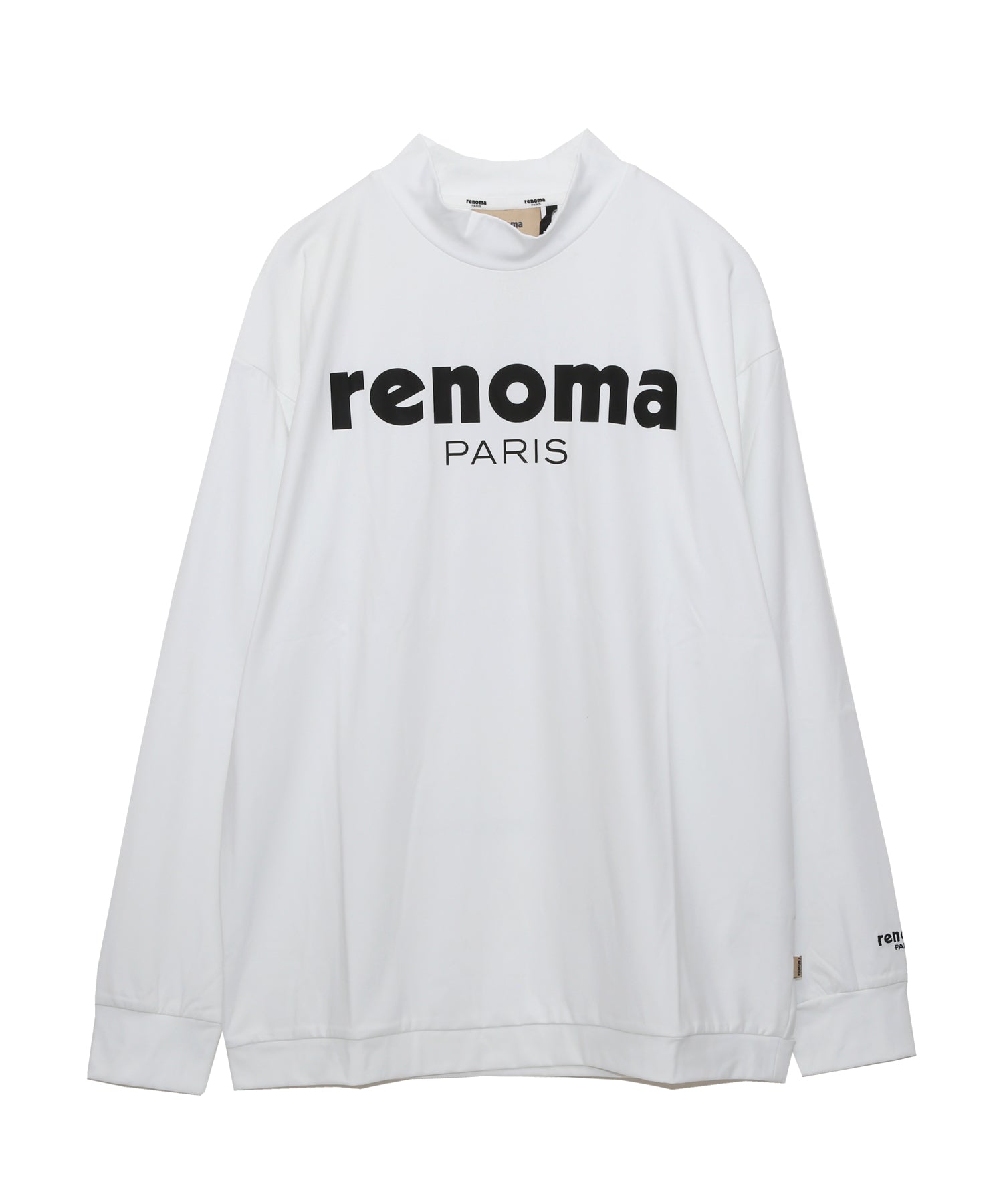 BASIC LOGO MOCKNECK T LS – renoma golf