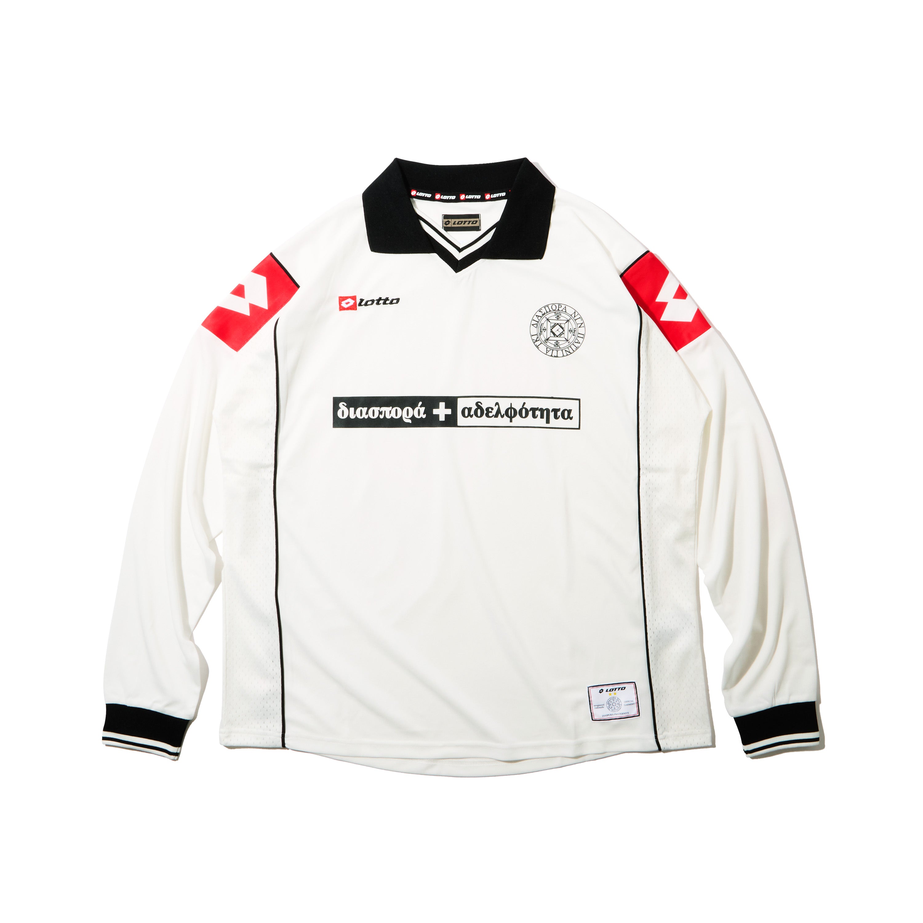 Diaspora skateboards/Lotto Le Zebre Shirt (White) – Re'verth