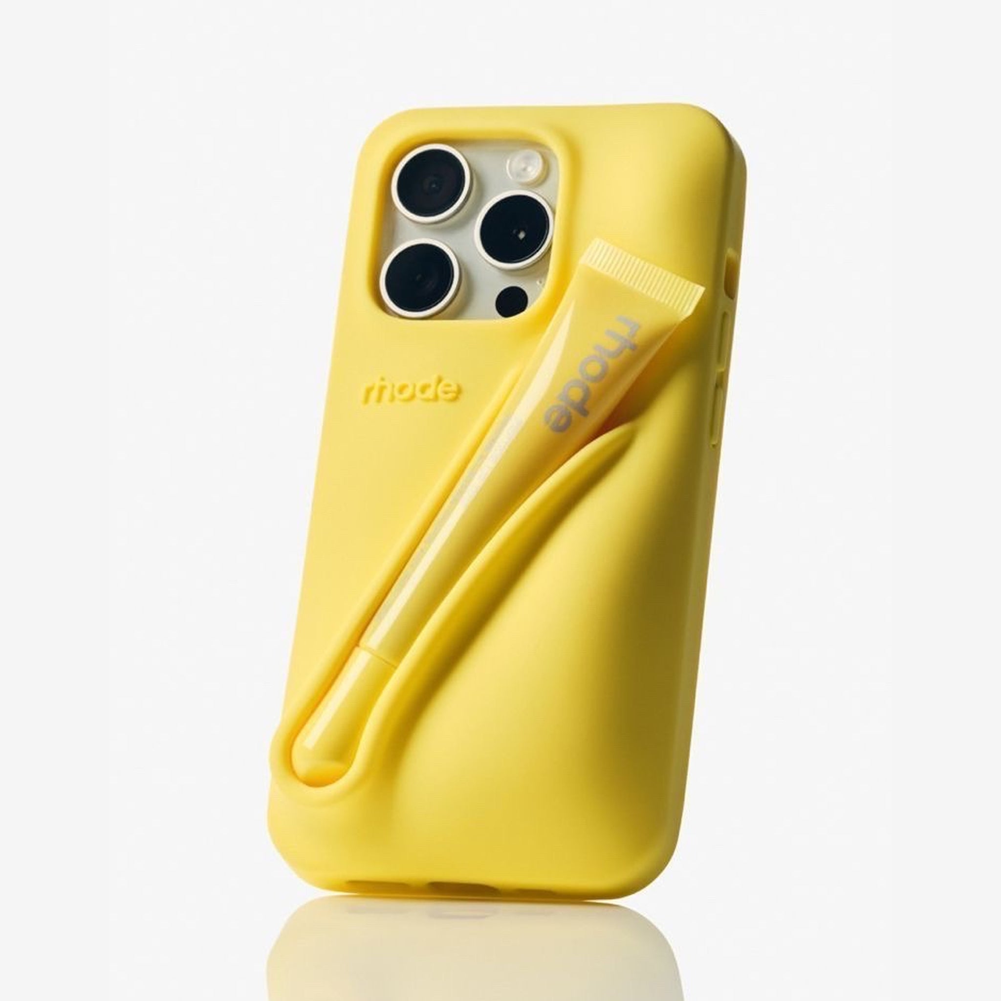 Rhode Phone Case Lemontini with Lipgloss | iPhone Case | RHODE COVER