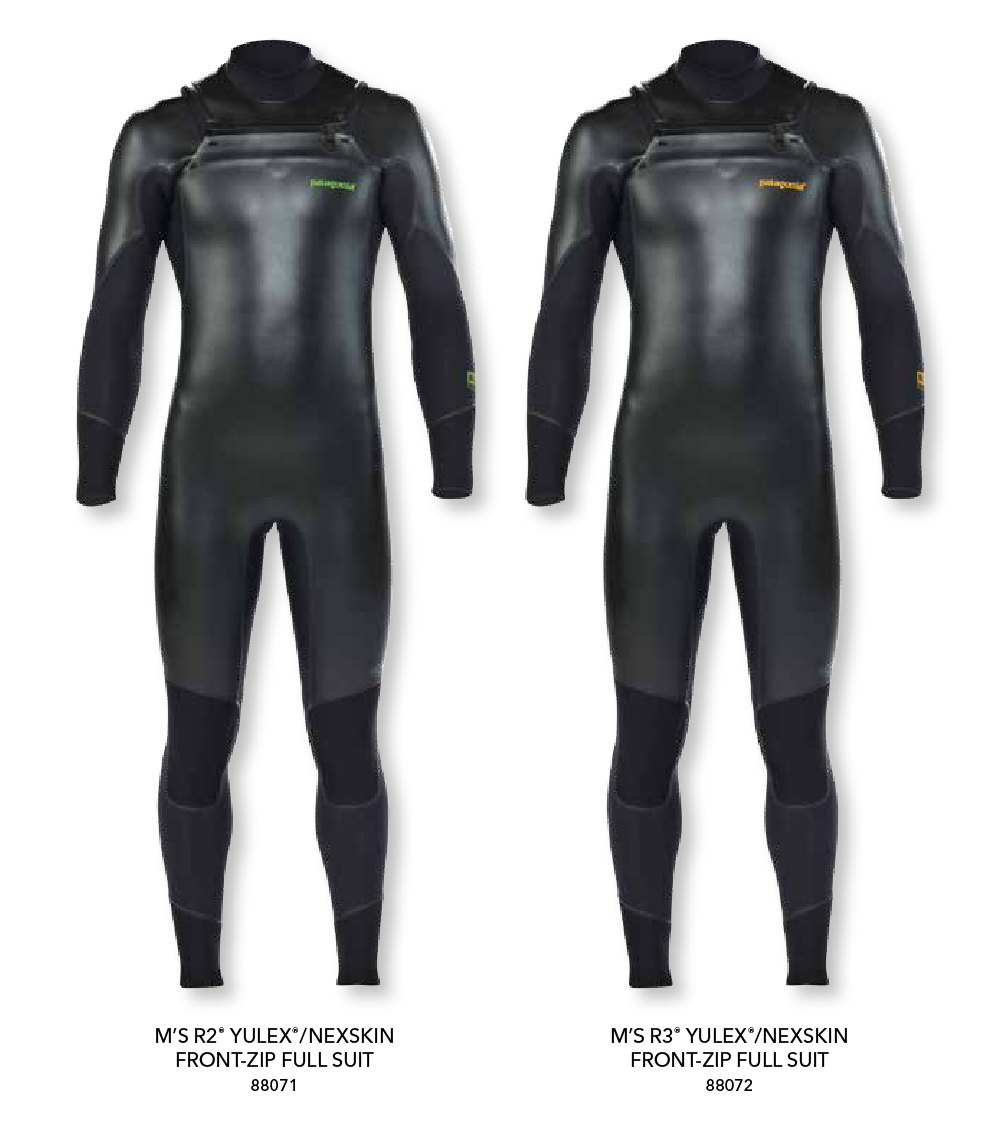 パタゴニアウエットスーツ 植物由来のバイオラバーに防風性