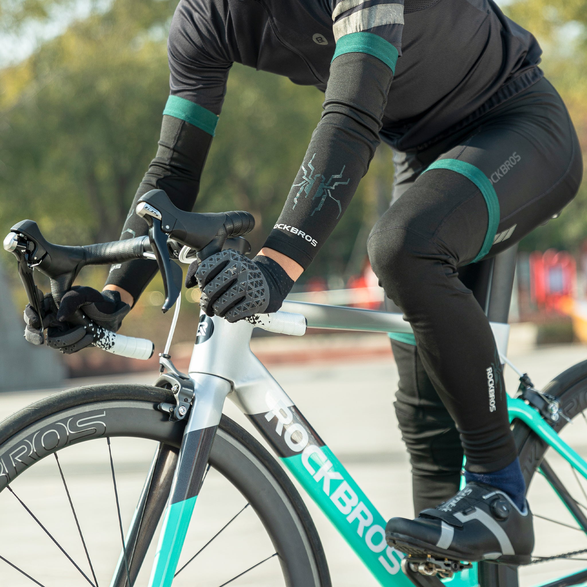 ROCKBROS 秋冬用 アームカバー レッグカバー 17200066 21210003