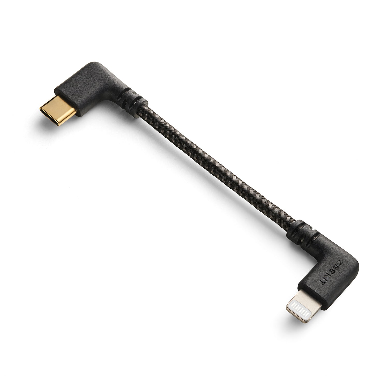 Zeskit MFi Certified Right Angle Lightning to USB-C Cable