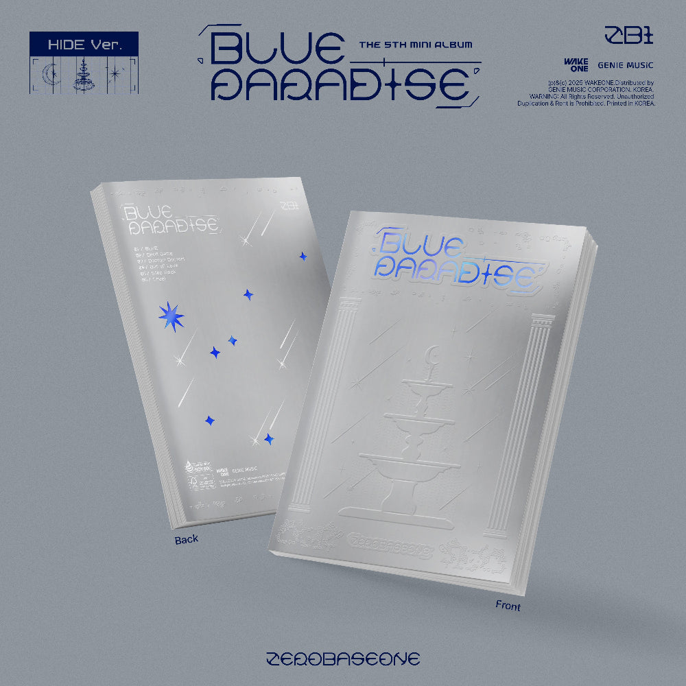 BLUE PARADISE (HIDE Ver.) - ZEROBASEONE Official Store
