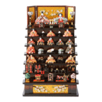 若菜雛 木製七段飾り 【丹青堂製】｜雛人形の販売・通販【丹青堂