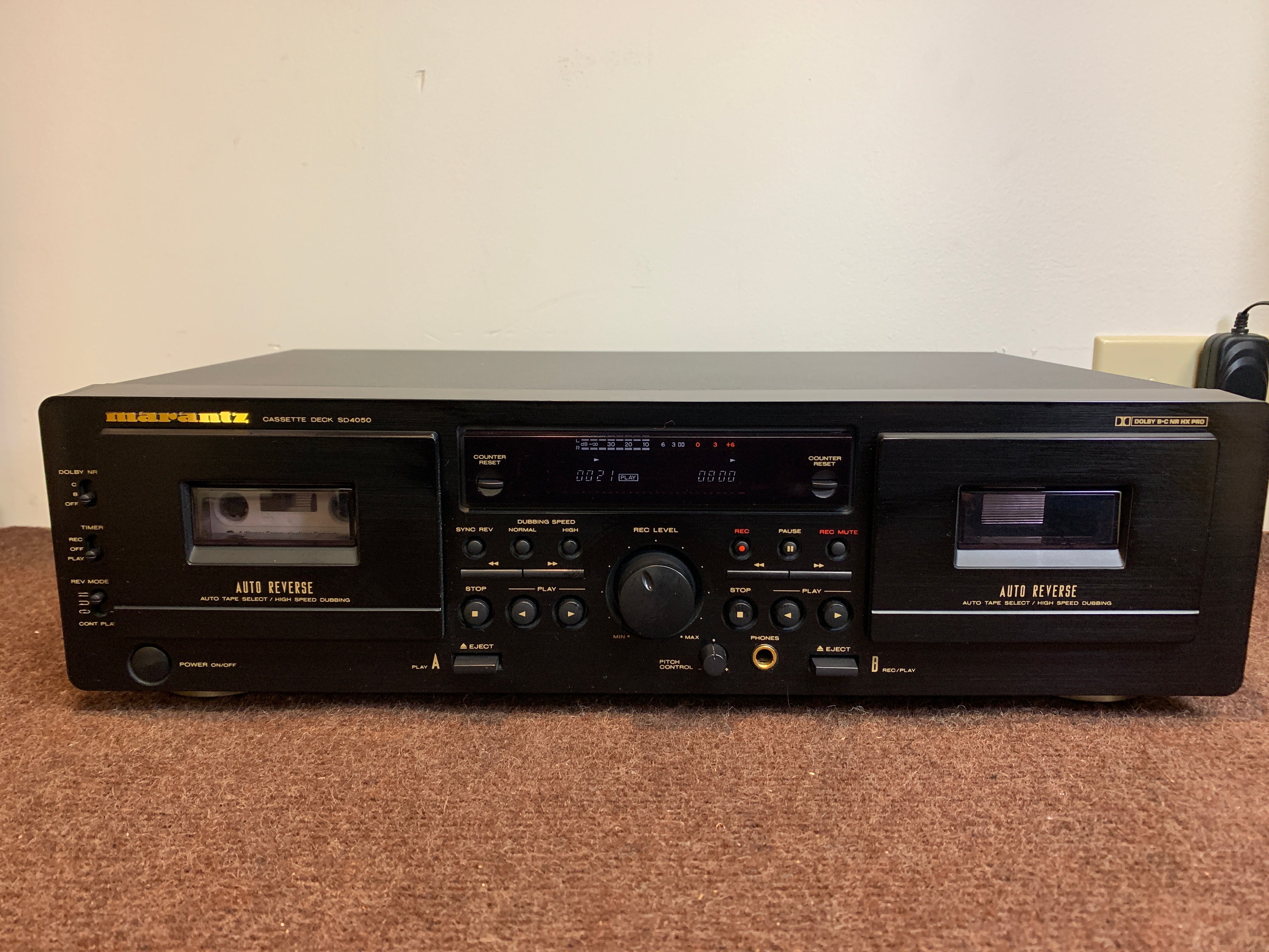 Marantz SD-4050 Double Cassette Deck – The Turntable Store