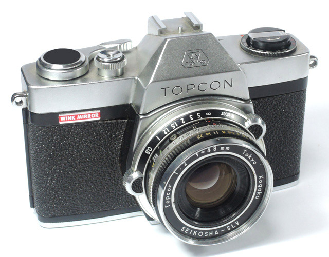 TOPCON CLUB-Leaf Shutter SLR 1 (PR - Wink Mirror E)