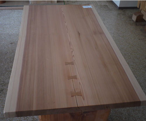 銘木無垢一枚板/屋久杉(ヤクスギ)/ダイニングテーブル・座卓用天板