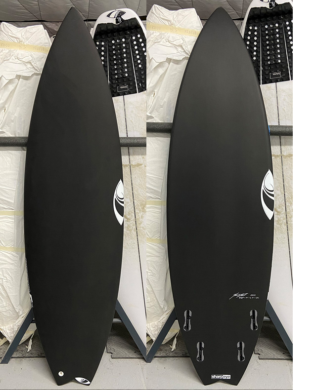 シャープアイサーフボードから新素材 C1カーボン（シーワン カーボン