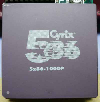 IODATA PK-586x4 i486向けCyrix5x86-100GP搭載 IODATA PK-586x4 i486