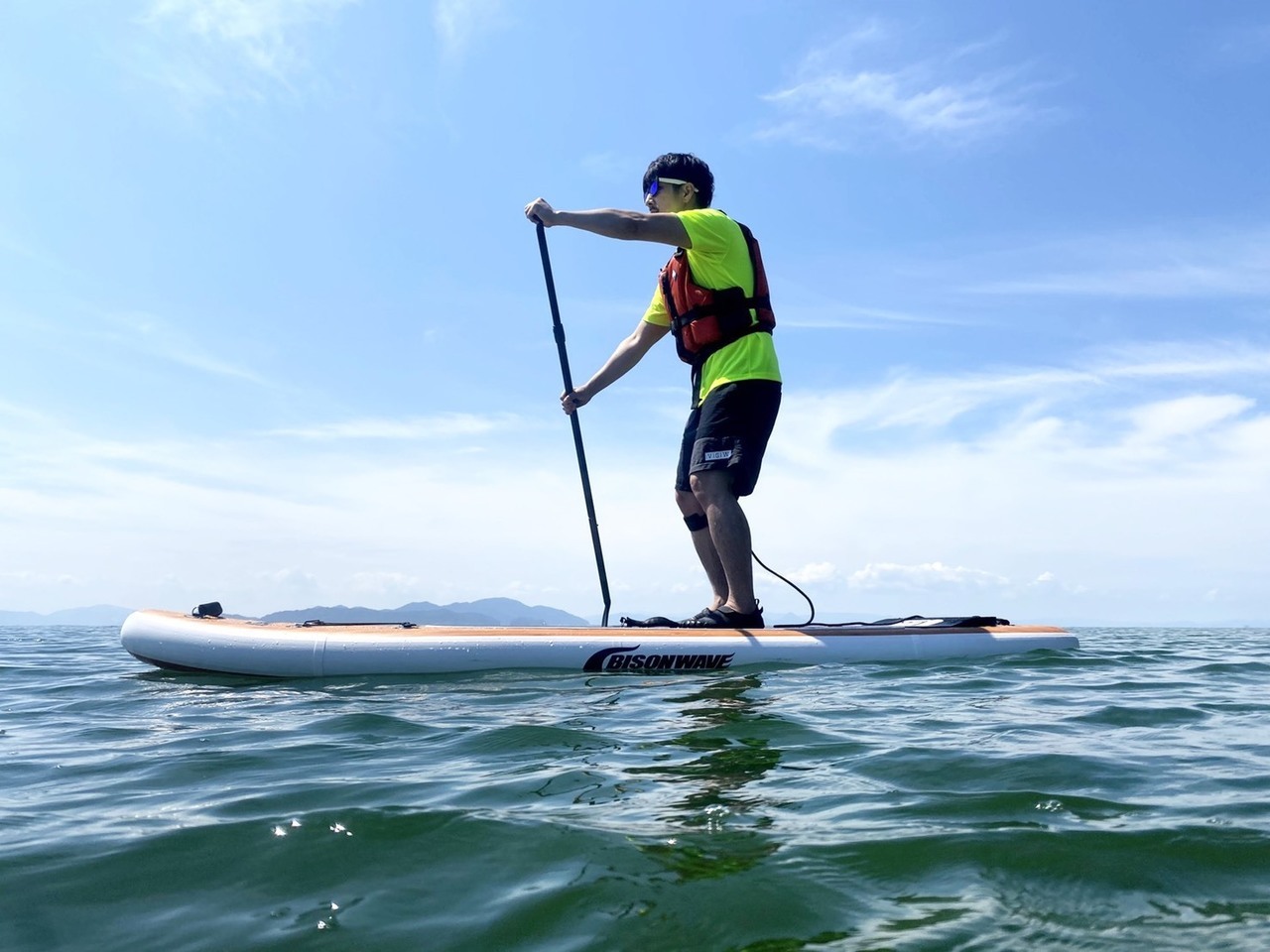 BW SUP294ワイド - バイソンウェーブ｜釣り用ゴムボート・フローター