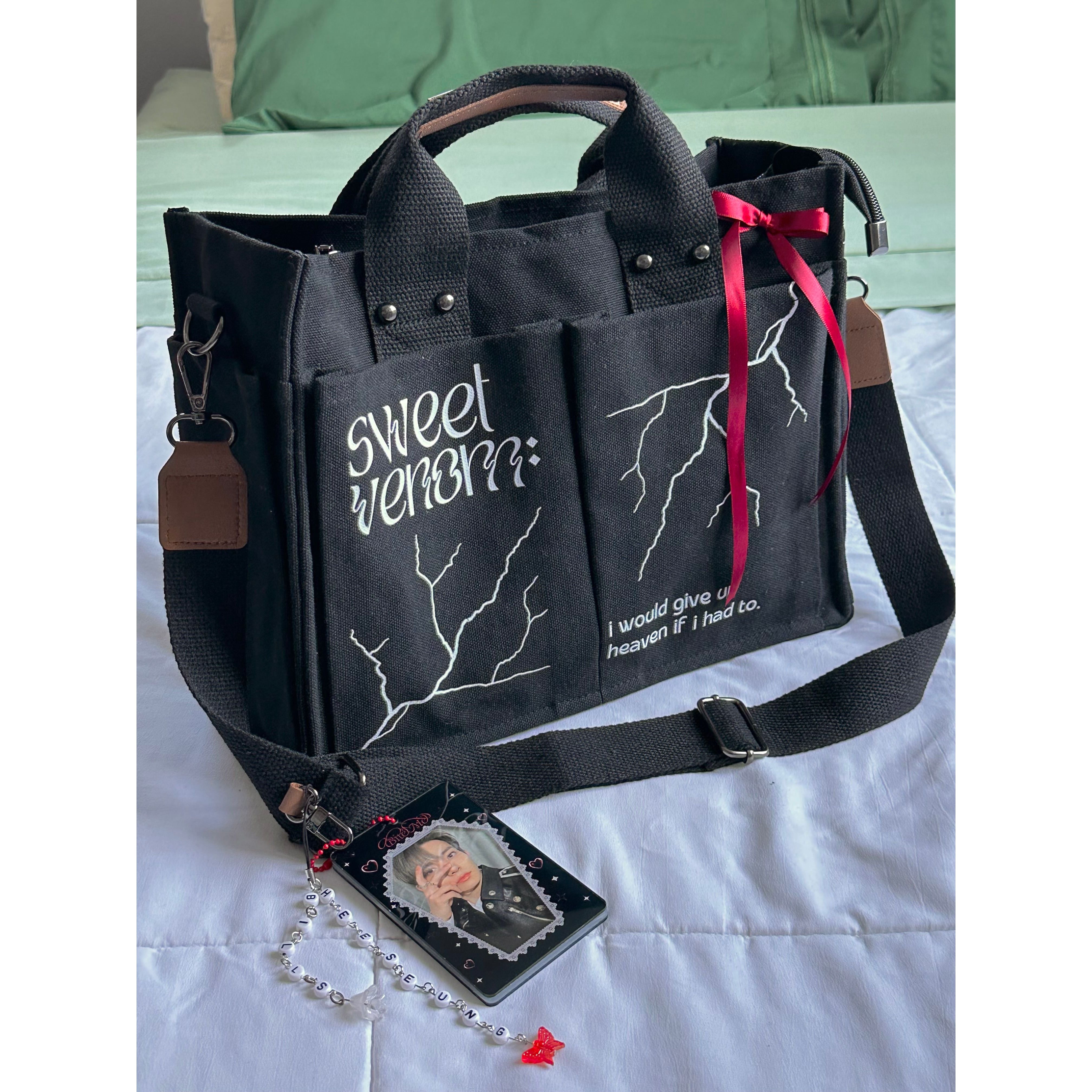 Sweet Venom Tote Bag / Canvas Tote Bag – By EmJ