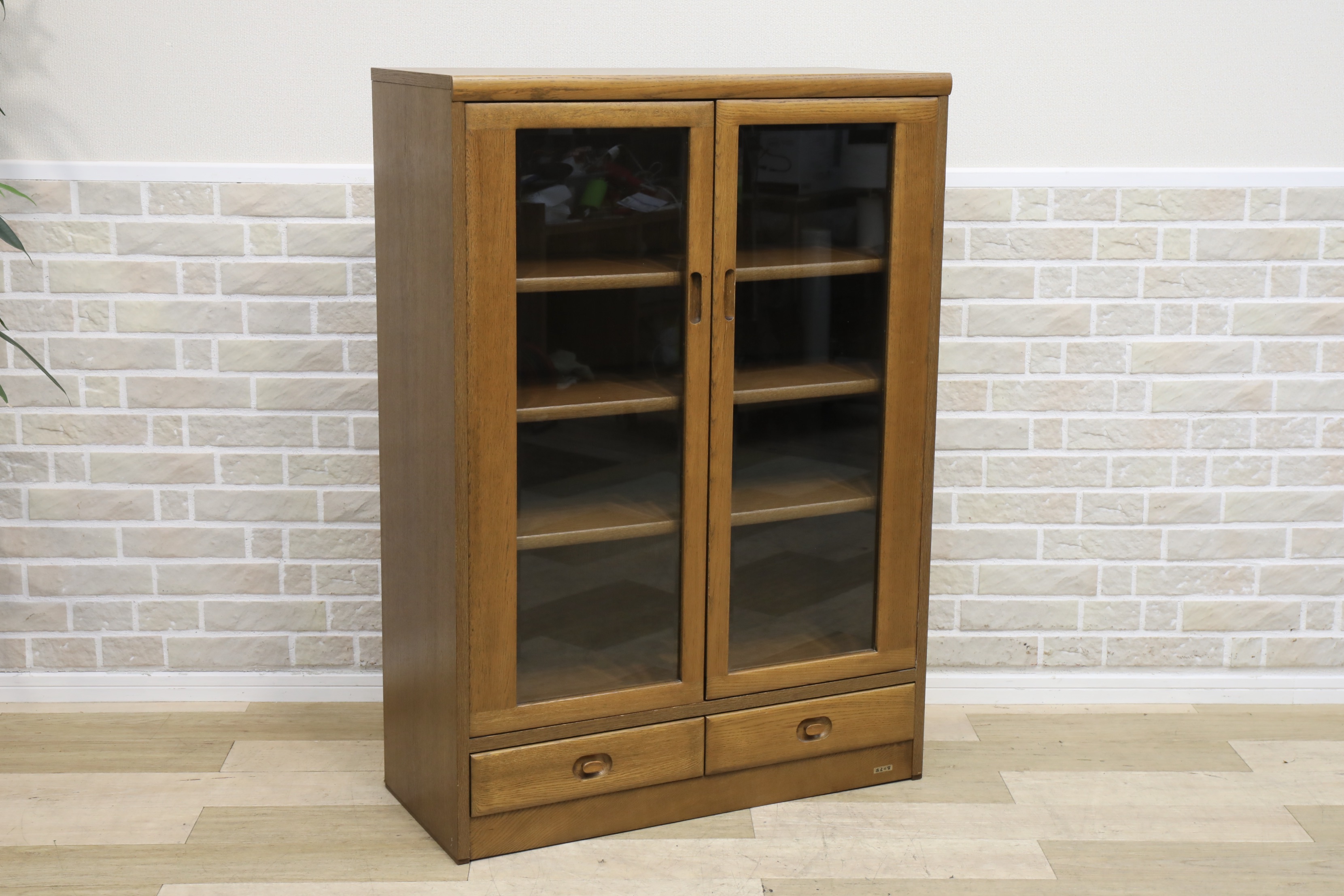 D1149】浜本工芸 本棚 ブックシェルフ キャビネット | サークルワン