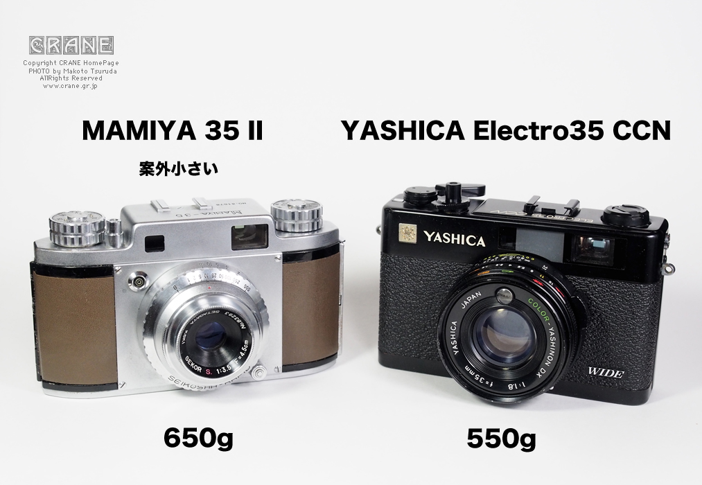 CRANE/私的素敵頁 拡張フォーマット改造カメラ MAMIYA 35 II ほぼ真