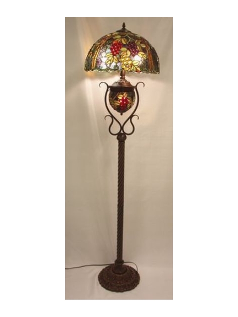 ステンドグラスランプの デコライト (Deco Light) / [ QX4151LS ] 葡萄