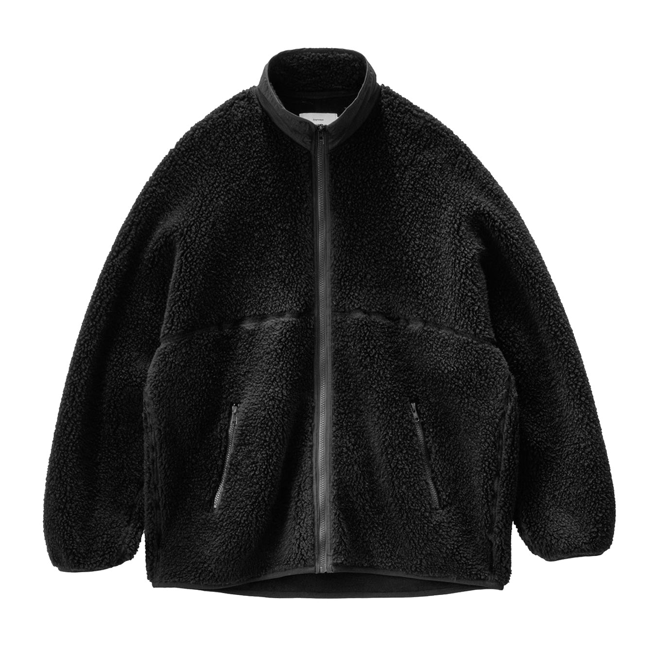 Graphpaper) Wool Boa Zip-Up Blouson (GU253-30474) | Graphpaper