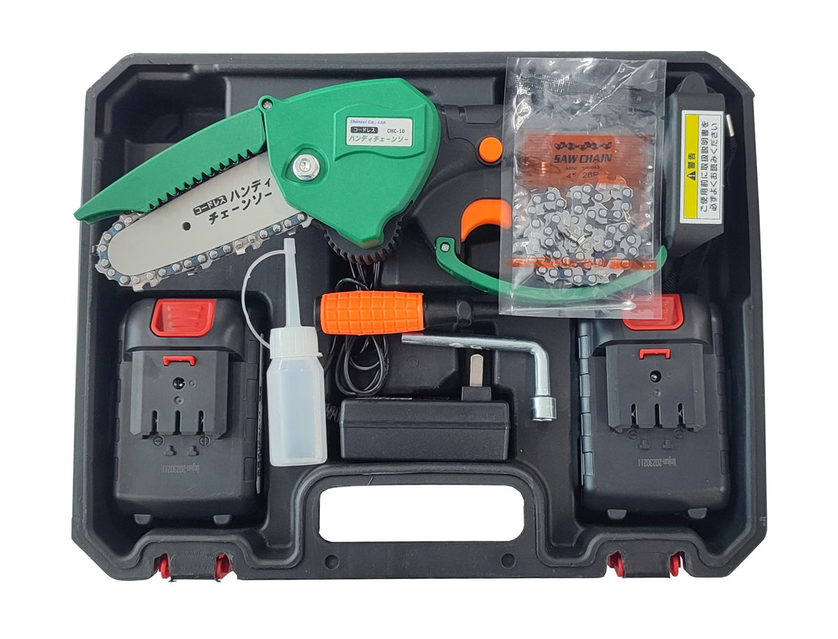 早瀬工業公式】コードレスハンディチェーンソー – 早瀬工業公式