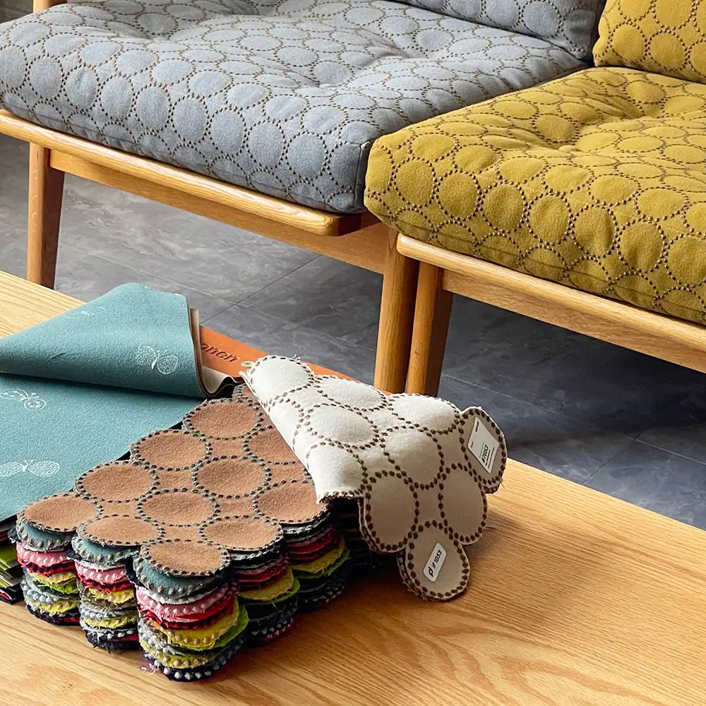 マルニ60 でミナペルホネン(minä perhonen) の生地を使ってお洒落に