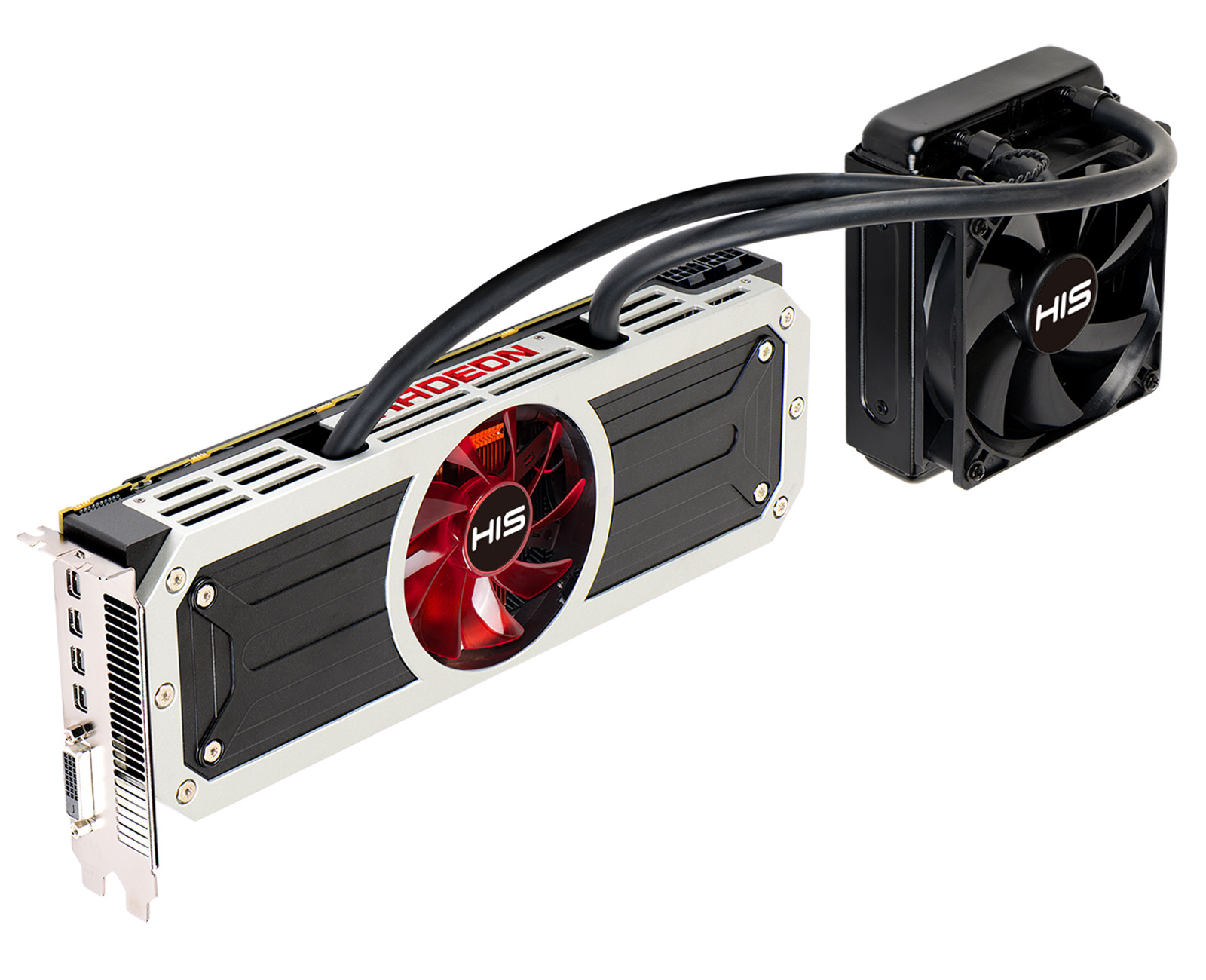 HIS R9 295X2 Liquid Cooler 8GB GDDR5 PCI-E DLDVI-D/4xMini DP < R9