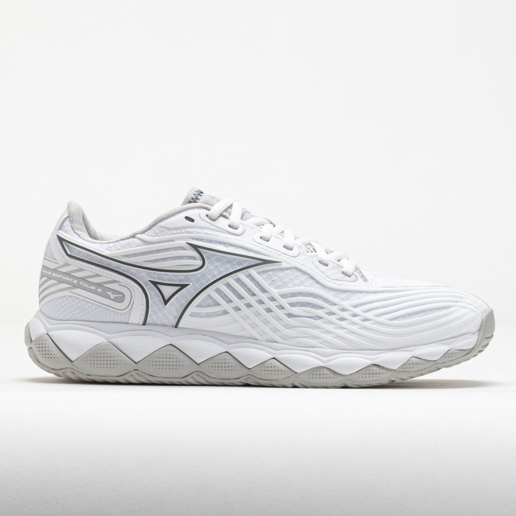 Mizuno Wave Enforce Tour 2 AC Women's White/Silver – Holabird Sports