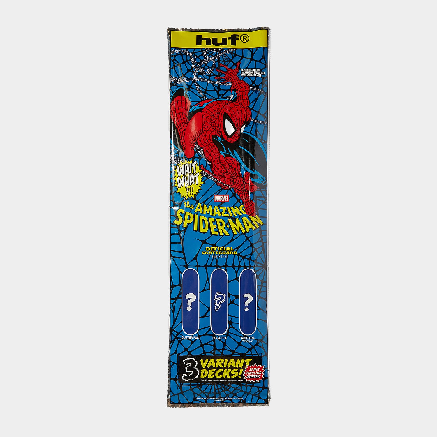 HUF X MARVEL SPIDER-MAN ISSUE 300 BLIND BAG DECKS｜OTHERS（その他