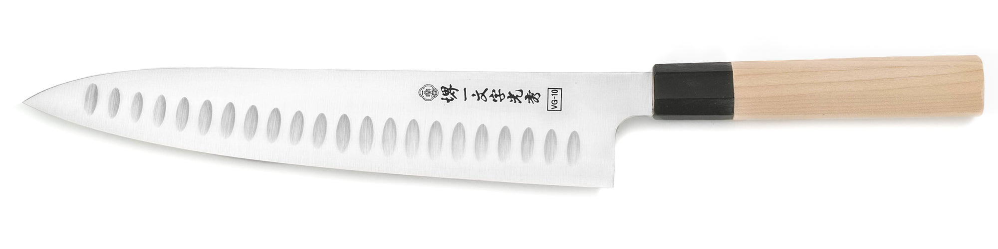 堺一文字光秀 V金10号 玉研ぎ 和式牛刀