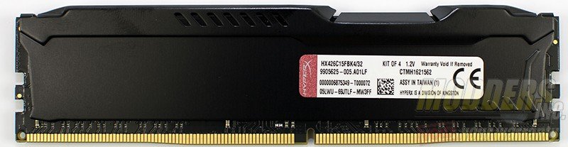 Kingston HyperX Fury 2400 MHz DDR 4 Memory Review - Modders Inc