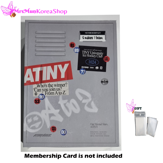 Ateez Atiny 5th Membership Kit (No Membership Card) – MrsMunKorea Shop