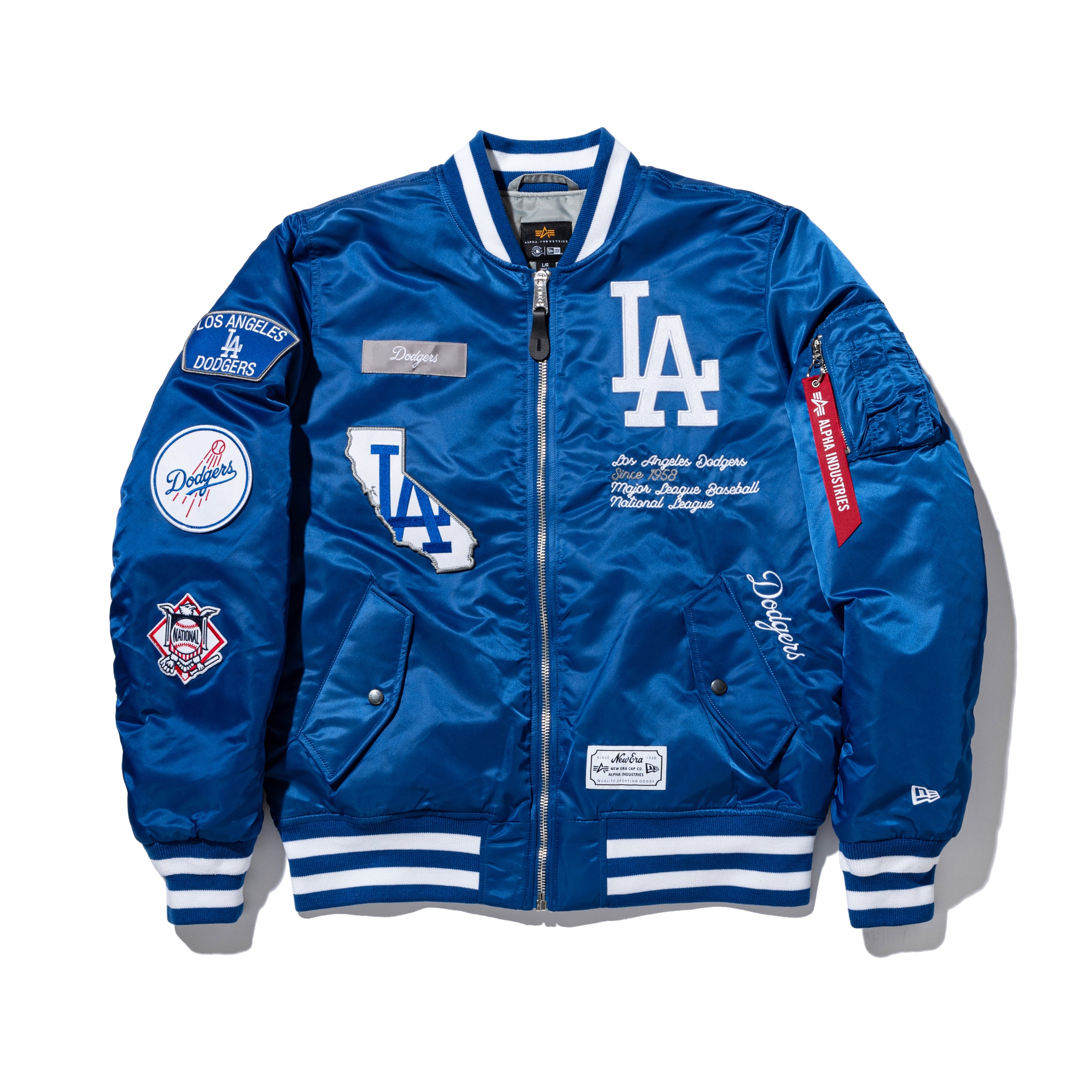 MA-1 ボンバージャケット Alpha Industries ロサンゼルス・ドジャース