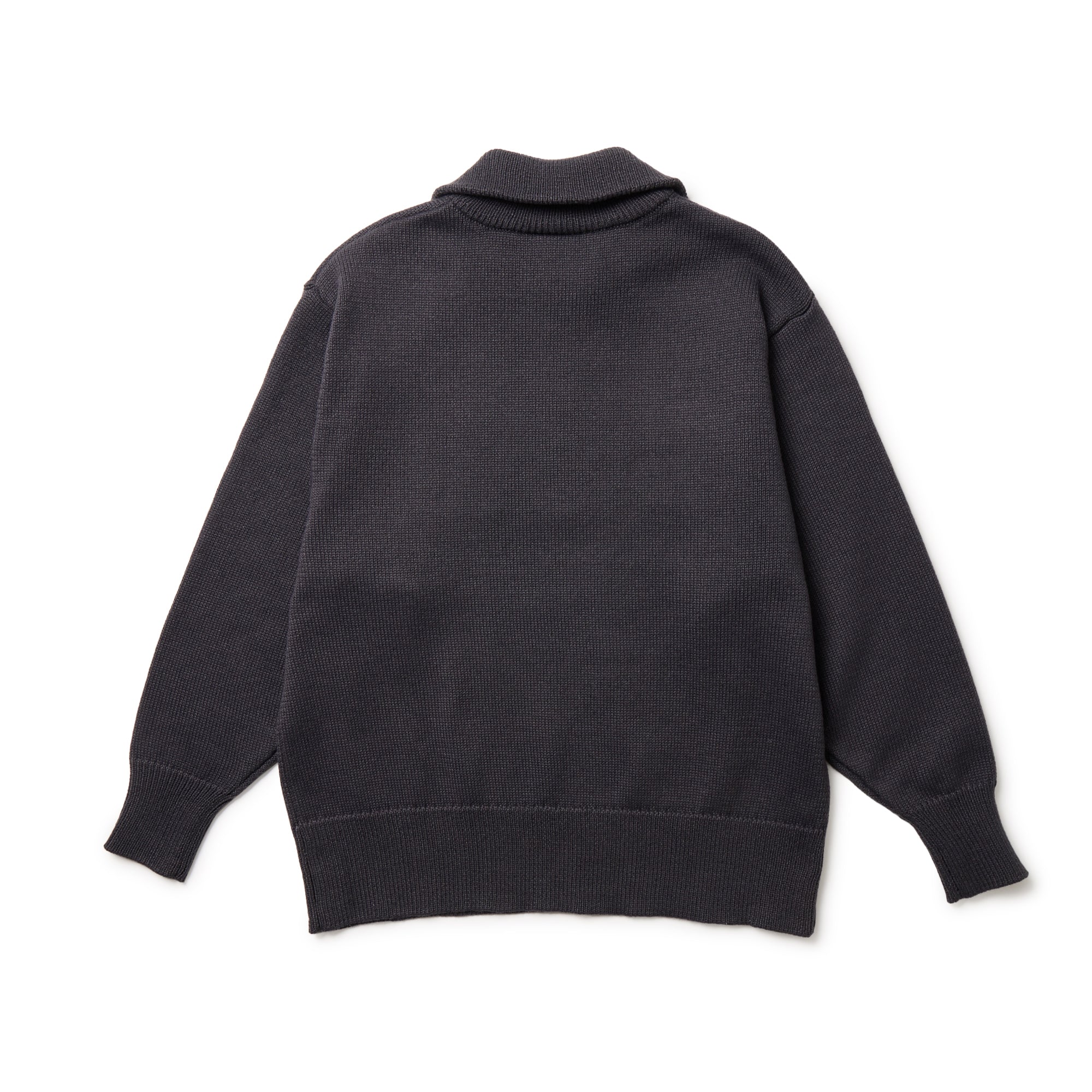 Women's ニット ハーフジップ プルオーバー チャコールグレー | ゴルフ