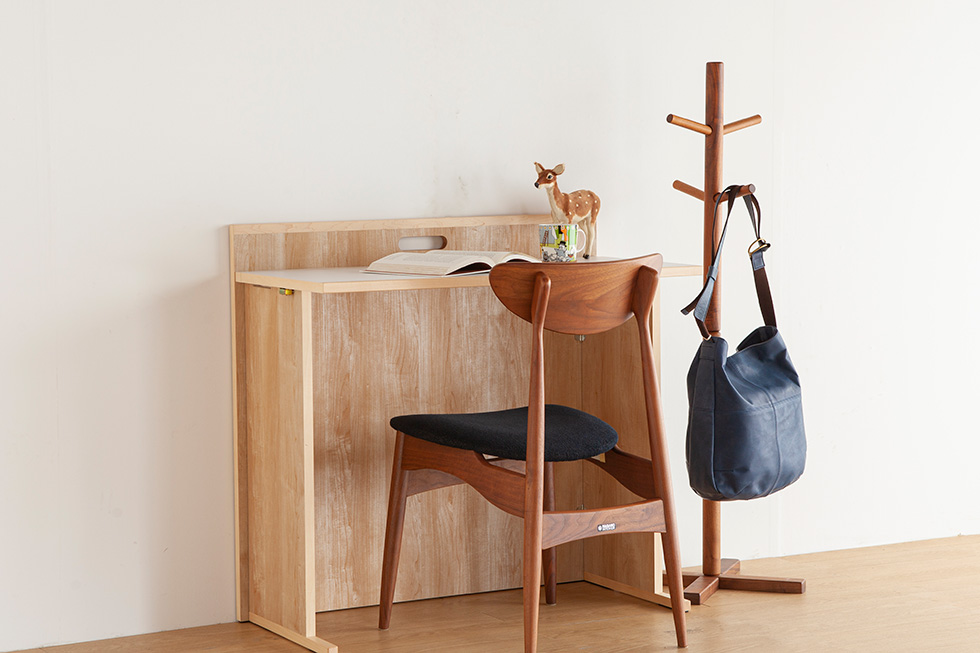 1960's ヴィンテージ 無垢材 硬木 ウッド スピンドル ポール ハンガー