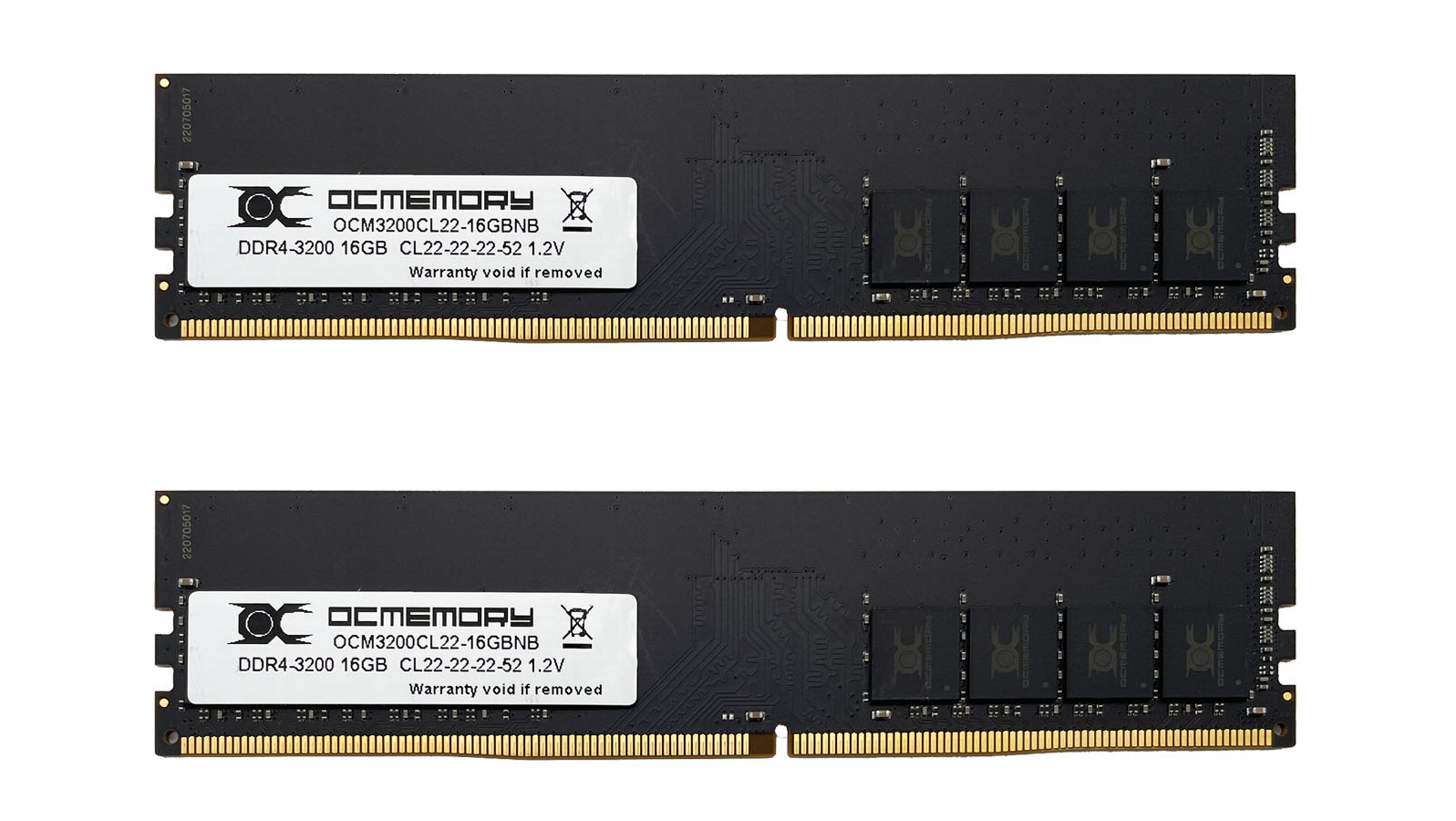 OCM3200CL22D-32GBNB （DDR4-3200 CL22 16GB×2） | OCMEMORY