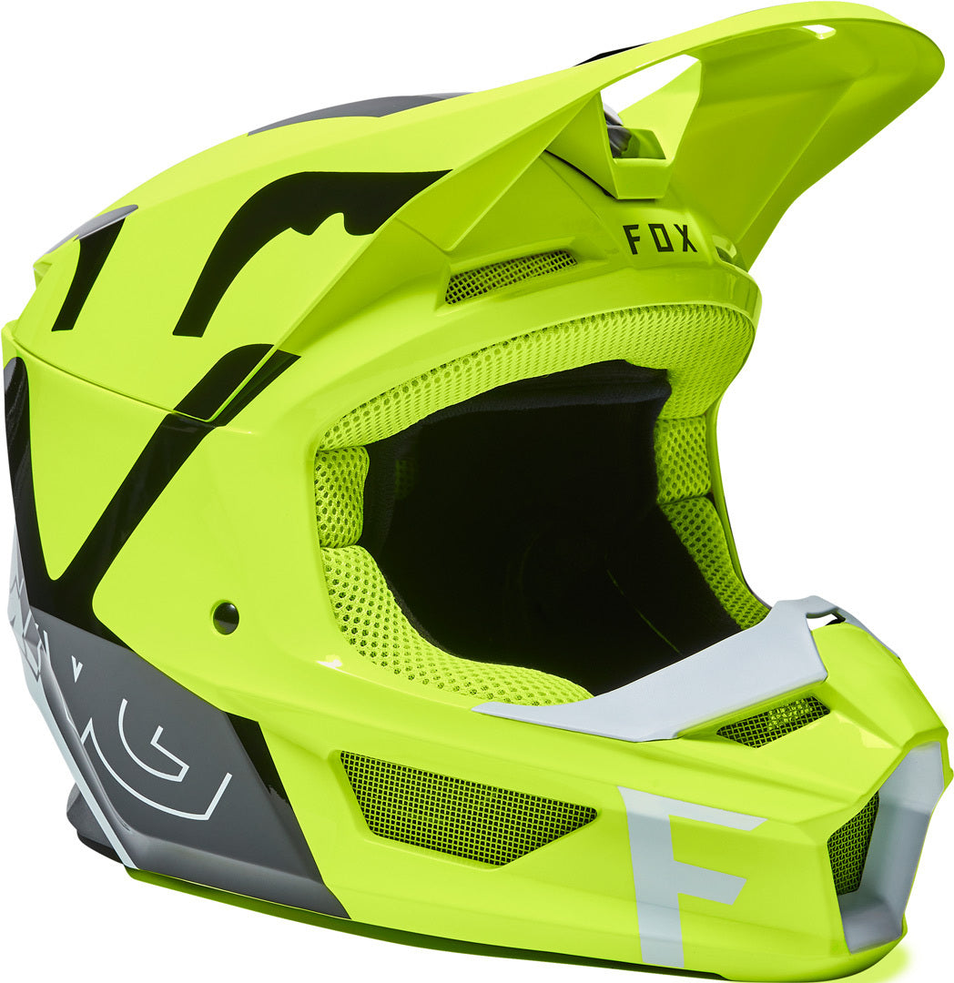 Fox V1 YOUTH Skew Motocross Helmet
