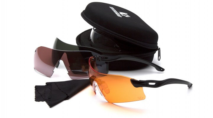 Dropzone® Interchangeable Lenses with Black Temples – Pyramex