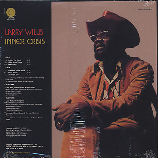 Larry Willis / Inner Crisis (LP), Groove Merchant | 中古レコード