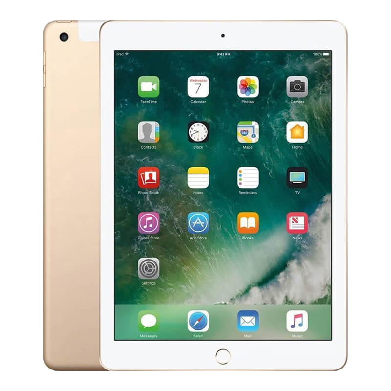 iPad 第5世代 - Wi-Fi+Cellularモデル 32GB ゴールド｜iPadの中古は