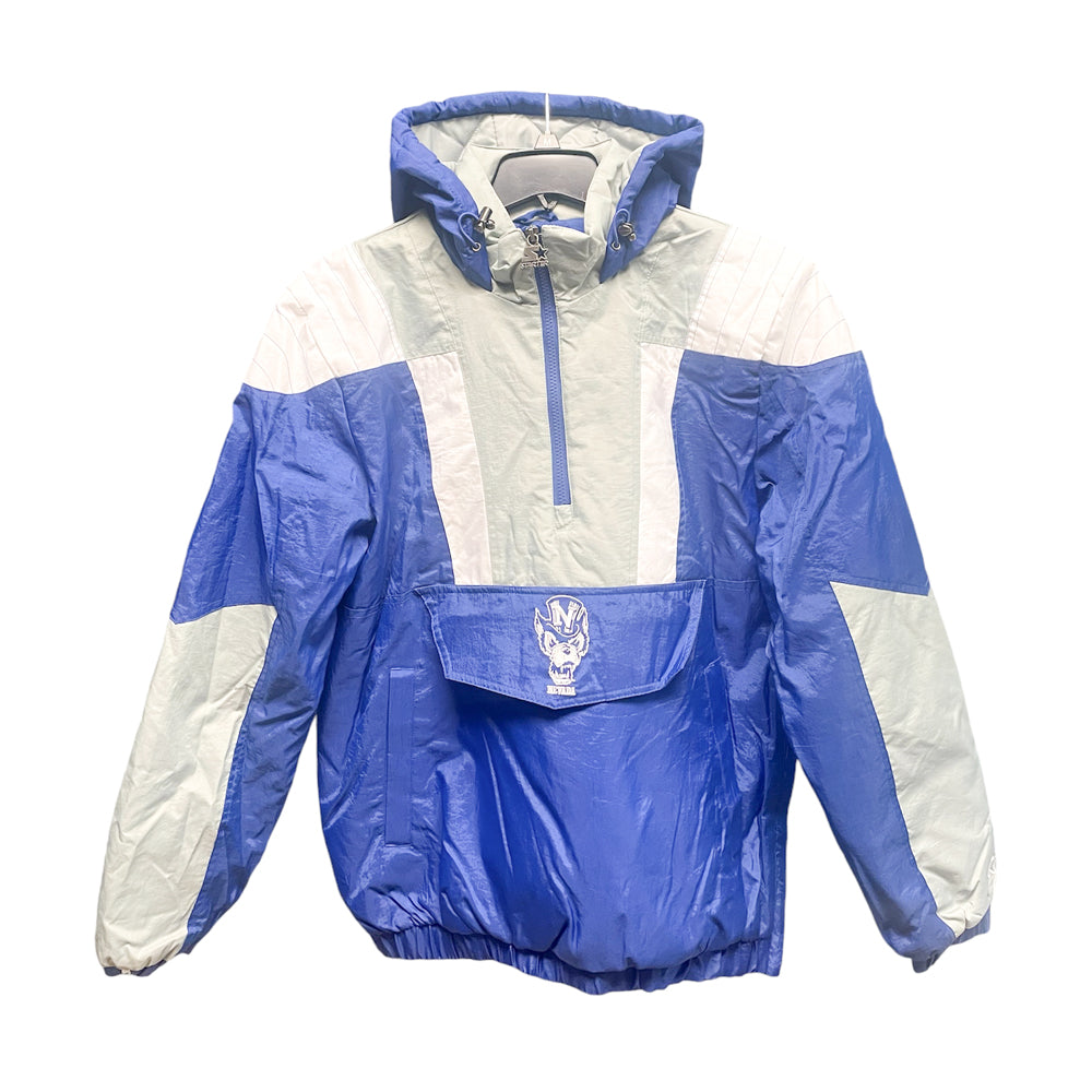 Time Machine Starter Jacket – Silver and Blue Outfitters