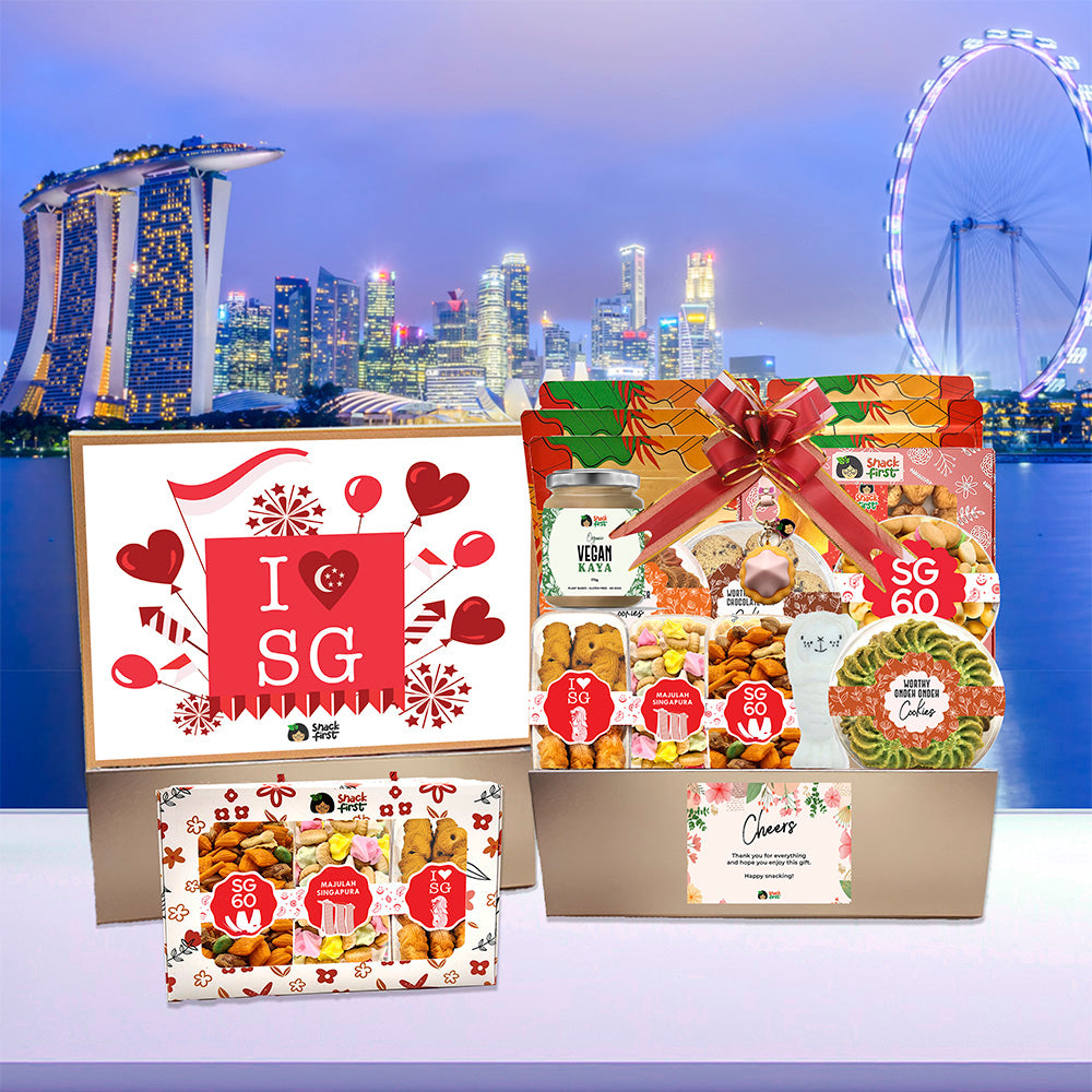 Singapore SG60 Local Snack Gift Box and Hampers (NDP 2025
