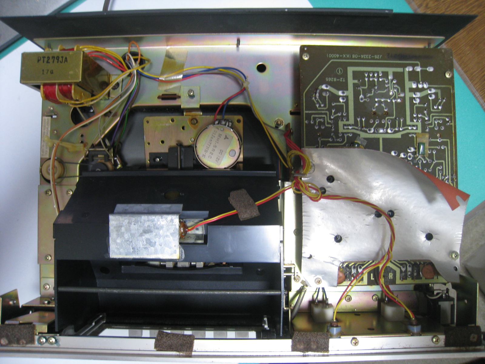 TRIO カセットデッキ KX-4000の修理