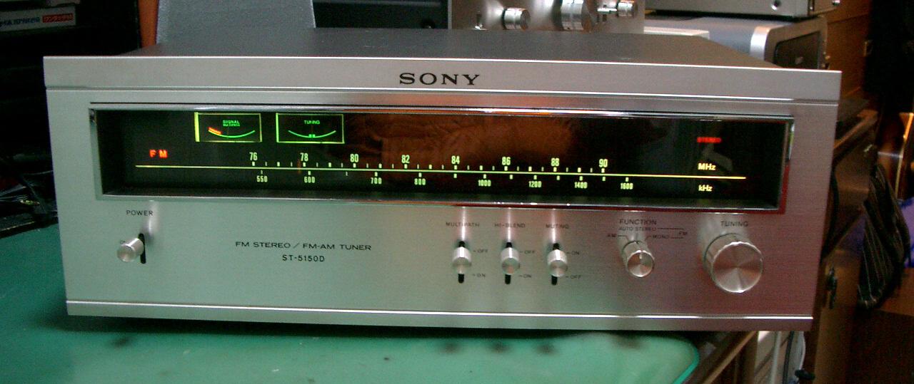 SONY FMステレオチューナー ST-5150D の修理