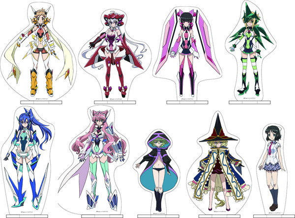 戦姫絶唱シンフォギアGX キャラクタースタンドPOP - グッズ - TVアニメ