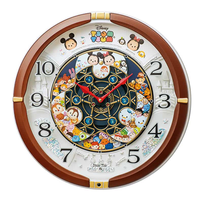 SEIKO セイコー ディズニー ツムツム キャラクターからくり掛け時計