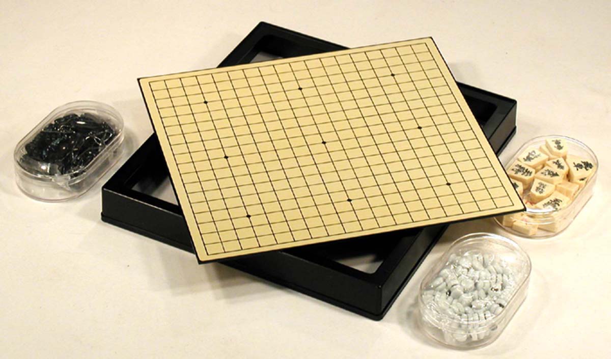 マグネット碁盤／囲碁・将棋両用盤／㈱青山碁盤店