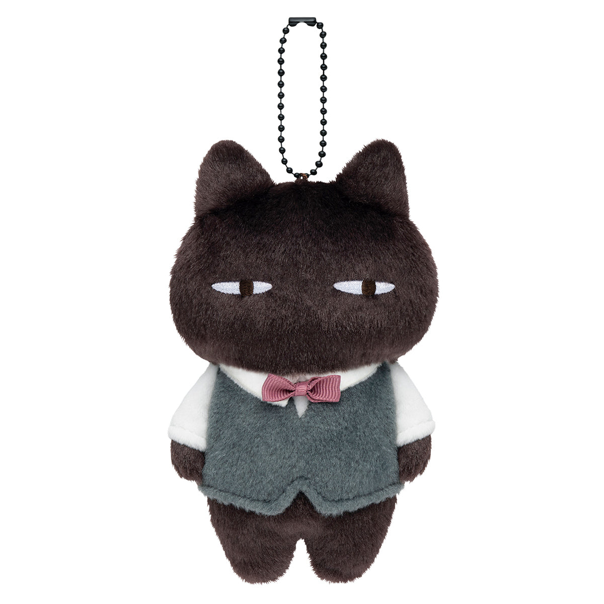 ホワイトタイガーとブラックタイガー ねこマスコット（黒猫マスター