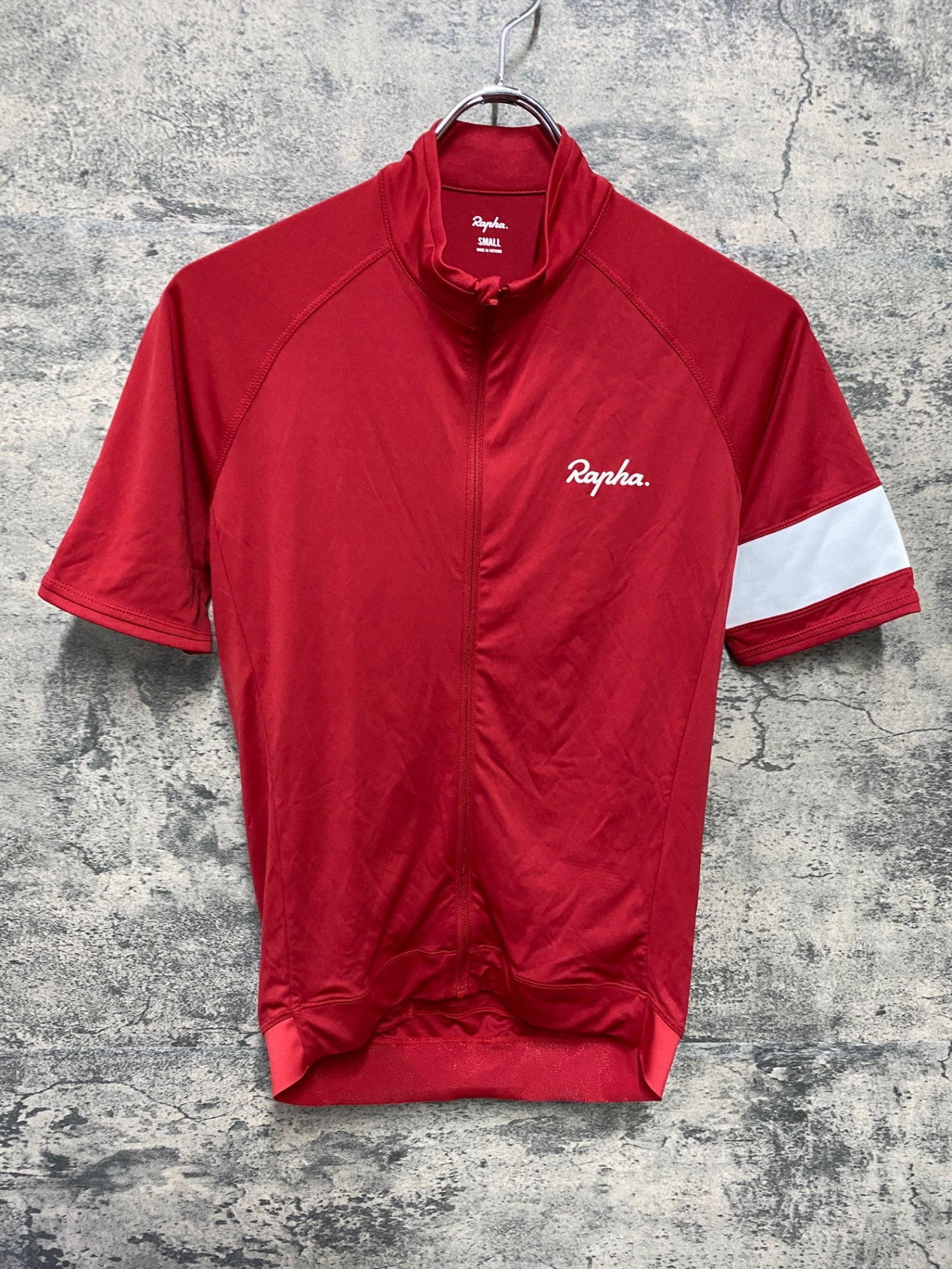 JL121 ラファ Rapha CORE JERSEY 半袖 サイクルジャージ 赤 S – BICI
