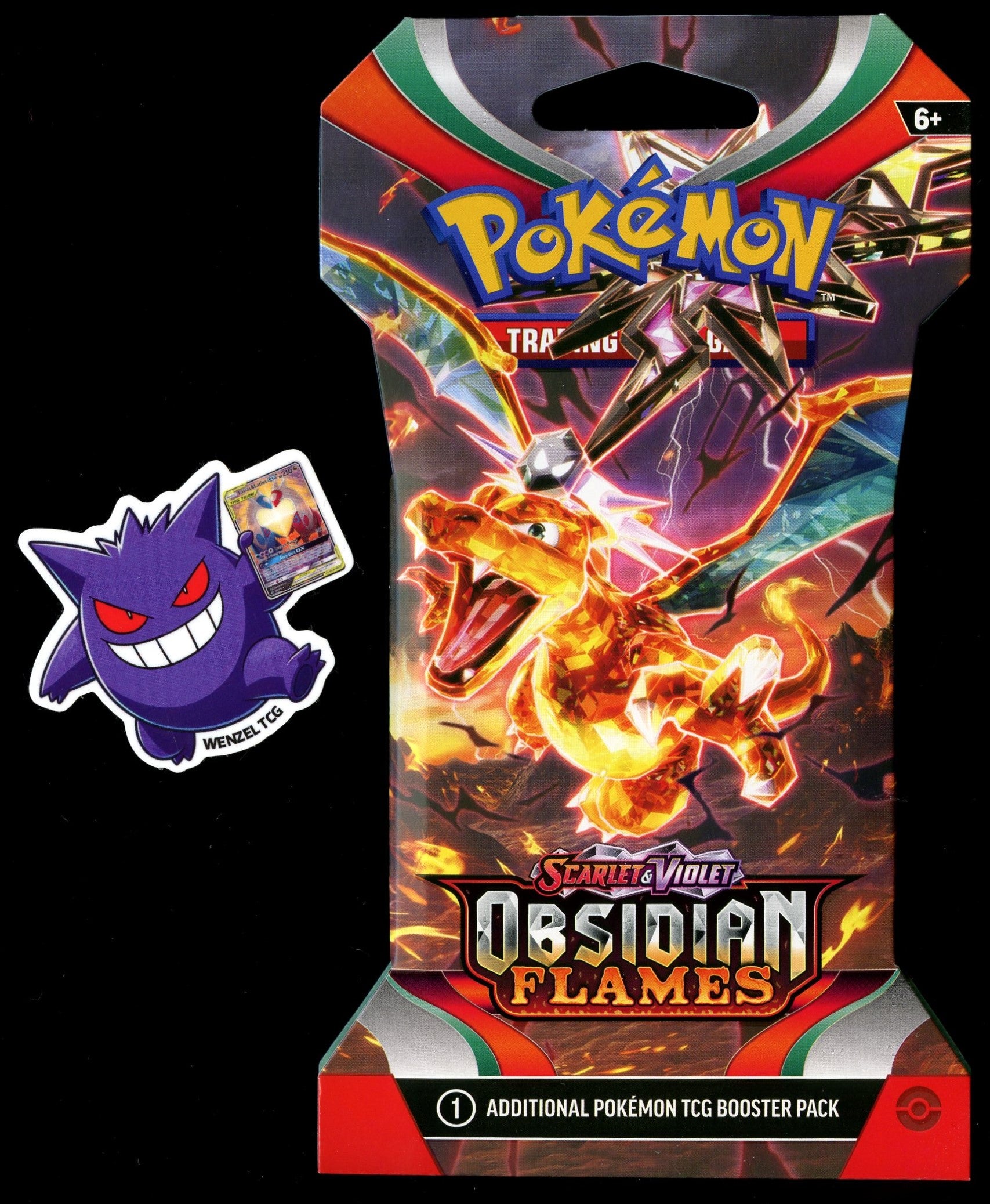 Obsidian Flames Sleeved Booster Pack – Wenzel TCG