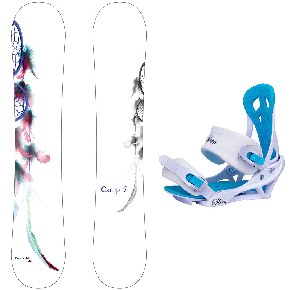 2026 Women's Snowboard Package - Camp Seven Dreamcatcher, Mystic