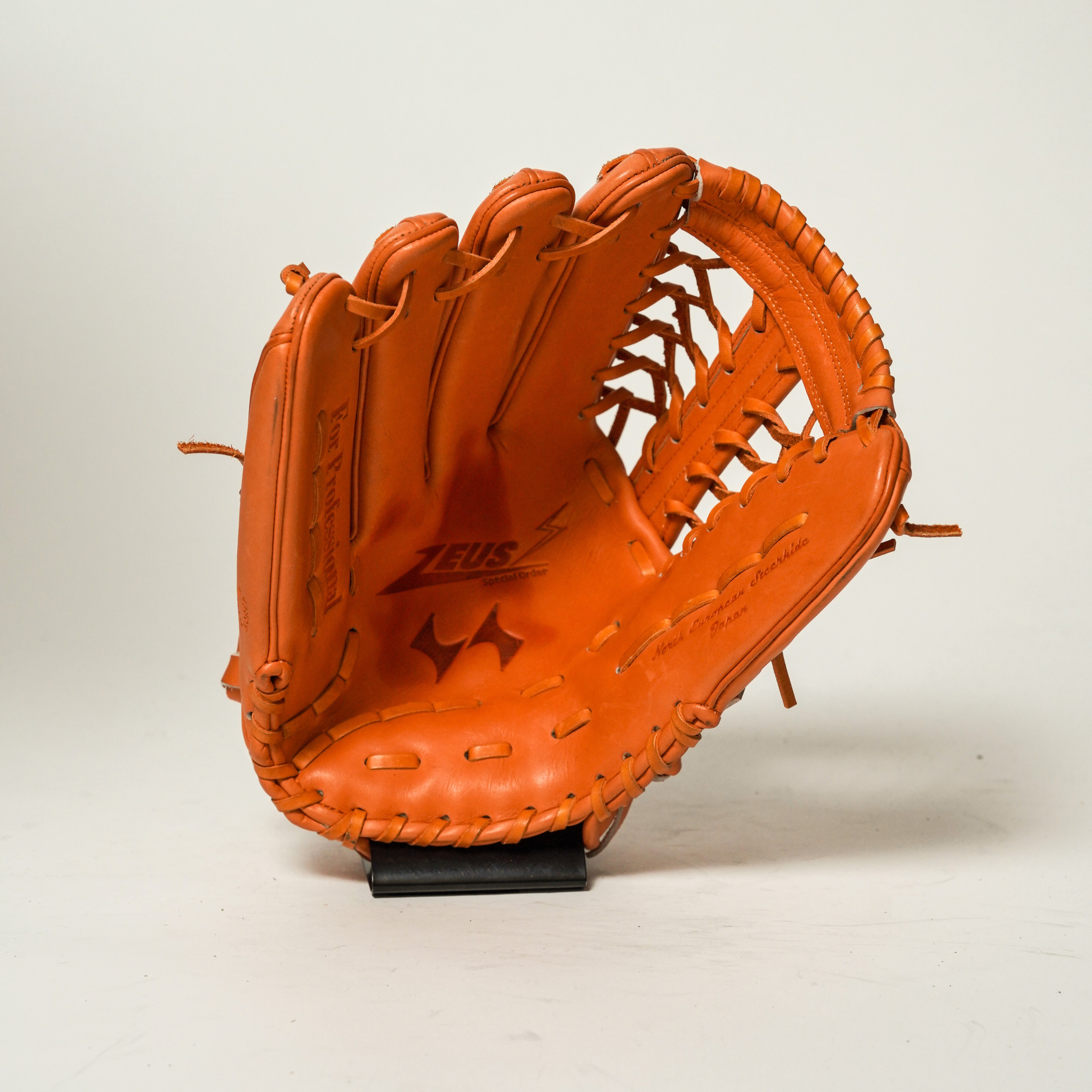 ハードスポーツ】硬式グラブ/送料無料/HZ-50703/左投げ/オレンジ/OR/33
