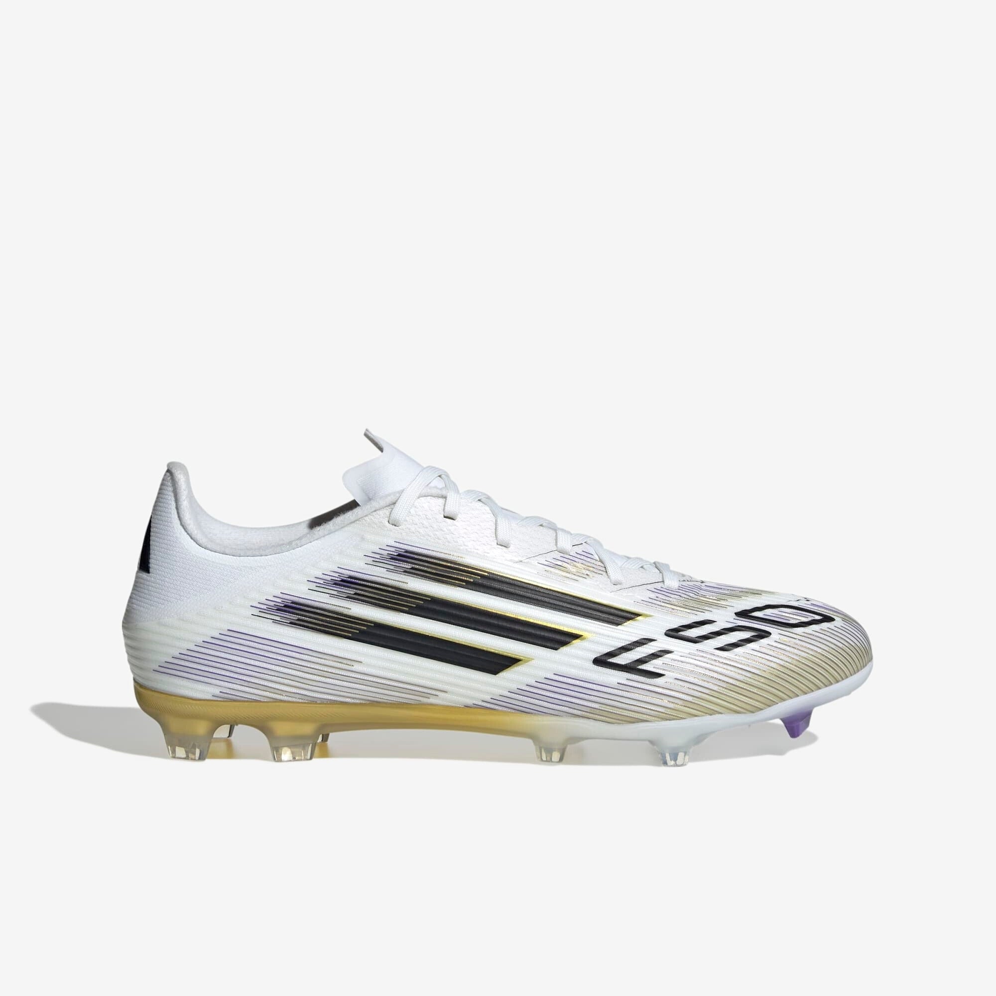 adidas F50 League Firm/Multi-Ground Low-Top Soccer Cleats - White