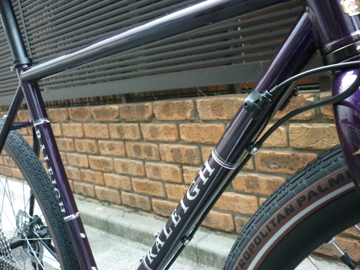 RALEIGH】「RFF-N」40Cタイヤとフロントシングル化で、安定感と走破性